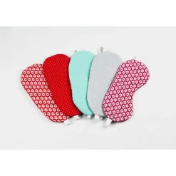 DieSchnukkis Schlafmaske, Schlafbrille pink fuchsia Reise-Zubehör Reise-Accessoire Spa-maske Augenbinde