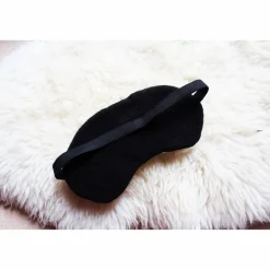 Best DieSchnukkis Schlafmaske, Schlafbrille Pinguin aus Fleece antipilling Augenbinde Reisemaske Augenmaske Kinder Frauen Männer tierisch