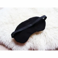 Best DieSchnukkis Schlafmaske, Schlafbrille Pinguin aus Fleece antipilling Augenbinde Reisemaske Augenmaske Kinder Frauen Männer tierisch