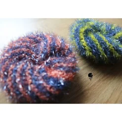 *Bastellieschen* Spülschwamm gestrickt aus Bubble Garn (2 Stück)
