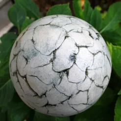 Gartenkugeln & -Stelen^Neuton Keramik Stabkugel Stangenkugel aus Keramik frostfeste Gartenkeramik