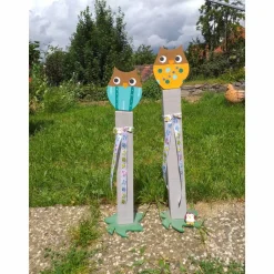 Gartenkugeln & -Stelen^Dragonpanda kreativ Stele mit Eulen