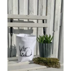 Bachbienchen Stoffhülle Lichthülle Hase
