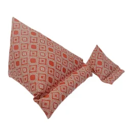 Tablet-Zubehör^Afrosteff Tabletkissen, Handysitzsack, Kissen für E-Books Reader, Buchkissen rot gemustert