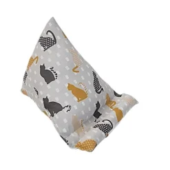 Afrosteff Tabletkissen "Katzen", Handysitzsack, Kissen für E-Books Reader, Buchkissen