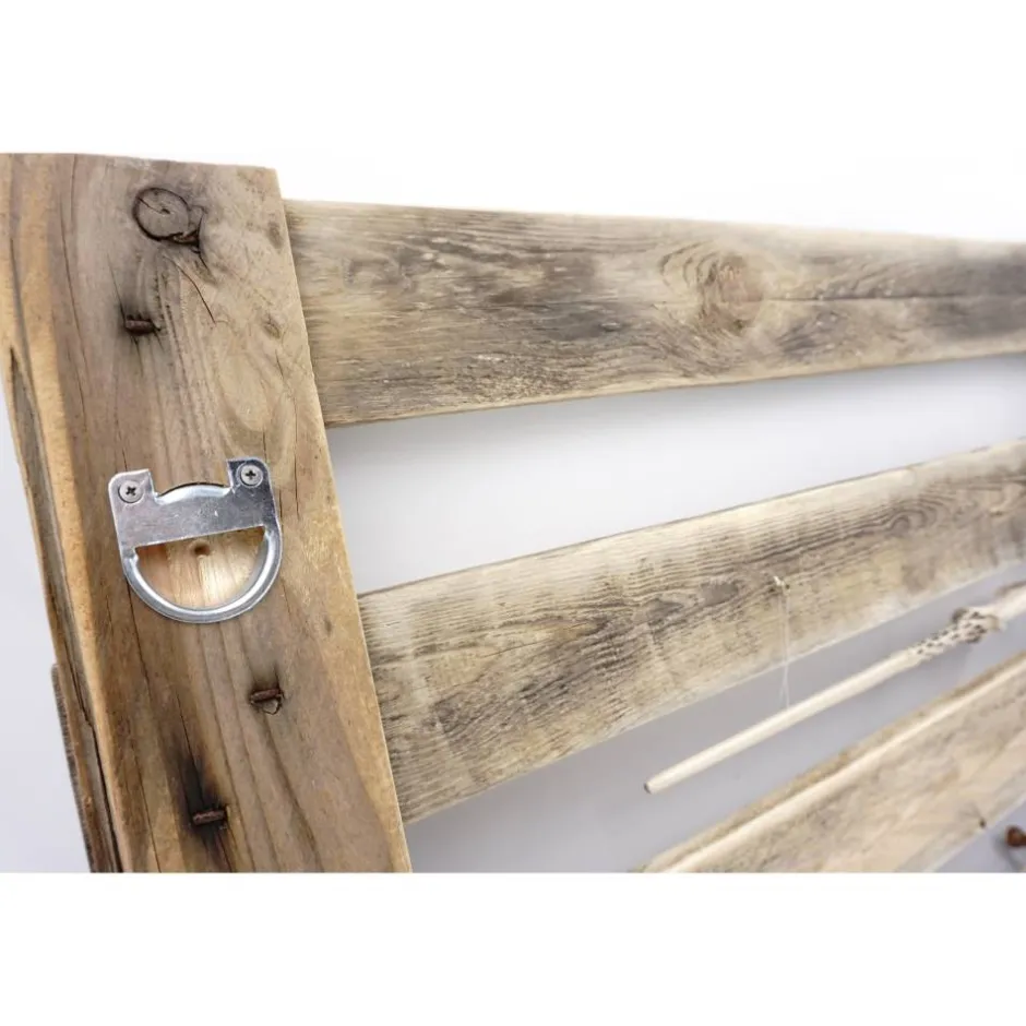 Wandregale^green4upcycle Tassenhänger aus Palettenholz, für Harry Potter Fans, mit Zauberstab upcycle, Rustikal, Unikat, Kaffeebar