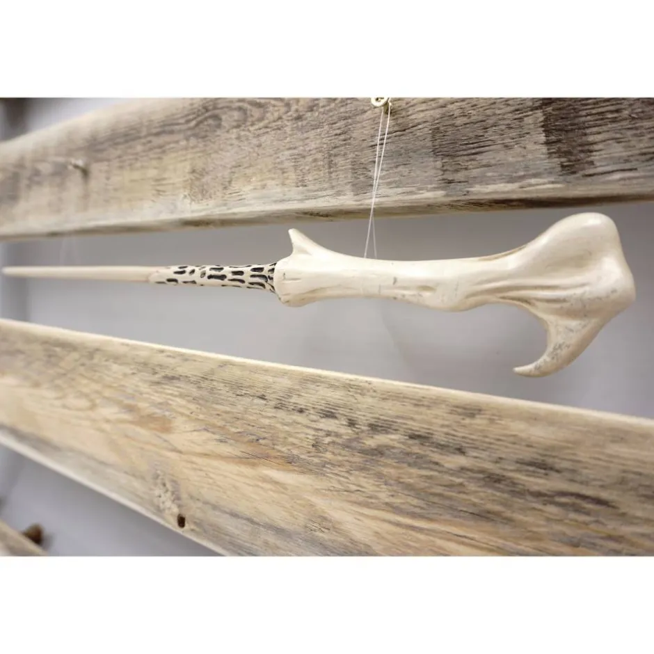 Wandregale^green4upcycle Tassenhänger aus Palettenholz, für Harry Potter Fans, mit Zauberstab upcycle, Rustikal, Unikat, Kaffeebar