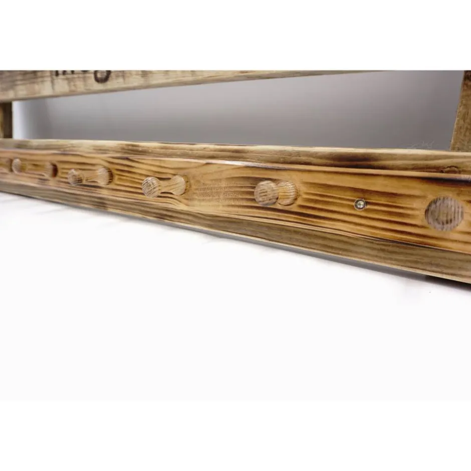 Wandregale^green4upcycle Tassenhänger aus Palettenholz, für Harry Potter Fans, mit Zauberstab upcycle, Rustikal, Unikat, Kaffeebar