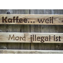 Wandregale^green4upcycle Tassenhänger aus Palettenholz, Kaffee... weil ... für Kaffeebar, Küche, Upcycling, Handgemacht