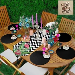 Clearance Nival Home Tischset Runner Table Runner Tisch Decor Supla 6 Set Weihnachtlich