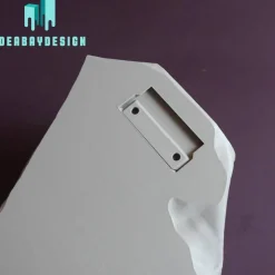 Hot ideabaydesign Wandregal schwebendes Tuch Wandregal – Einzigartiges Designregal für moderne Räume
