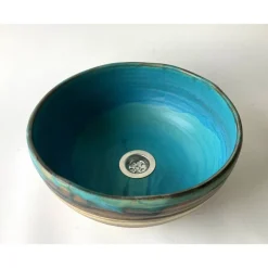Waschbecken & Badewannen^Atelier Schoening Waschbecken Karibik  Ø 29 cm Höhe 13 cm